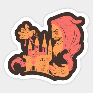 Against the Sorcerer Sticker